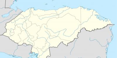 Karte Hondurasa