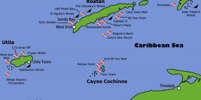 Salas Hondurasa karte